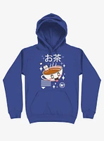 Kawaii Tea Royal Blue Hoodie