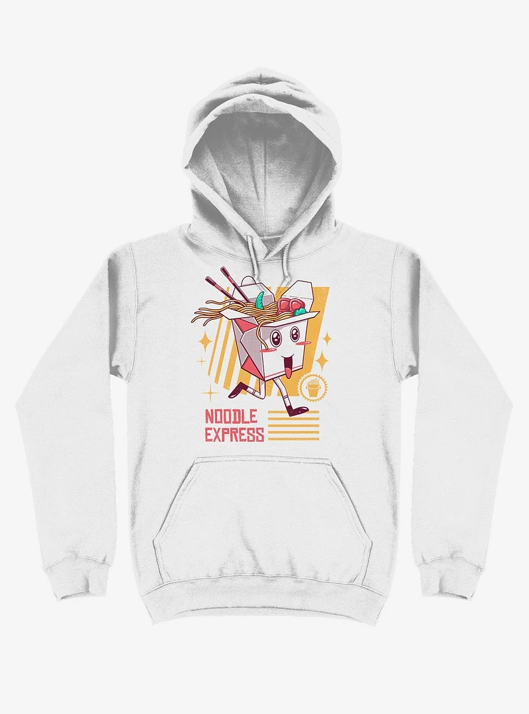 Noodle Express White Hoodie