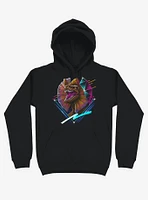 Rad Dilophosaurus Black Hoodie