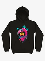 Rad Flamingo Black Hoodie