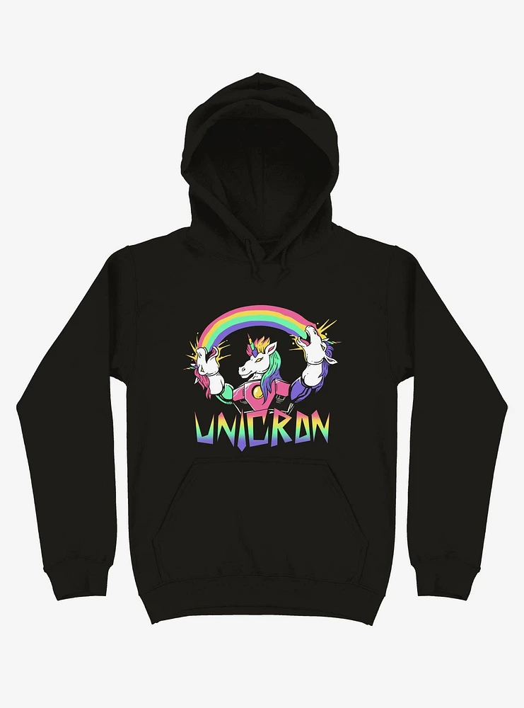 Unicron Rainbow Black Hoodie