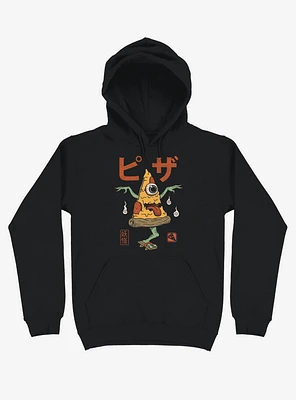 Yokai Pizza Black Hoodie