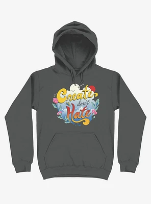 Create Don't Hate Asphalt Grey Hoodie