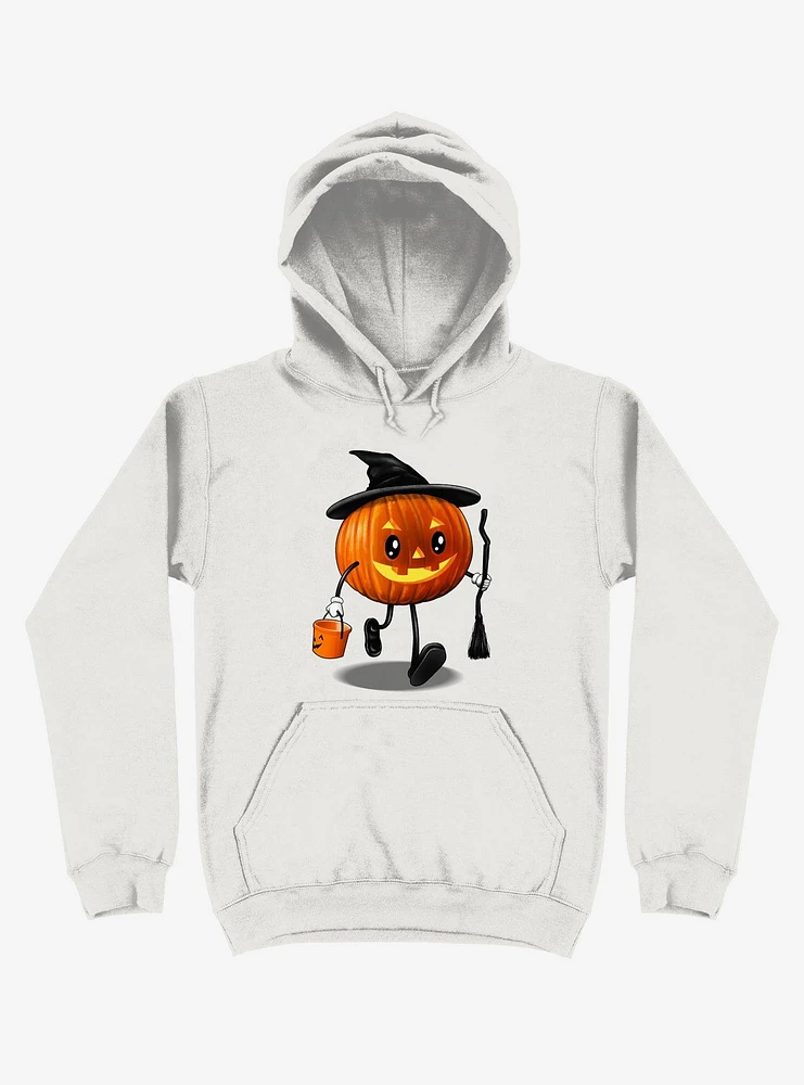 Jack O' Treat White Hoodie