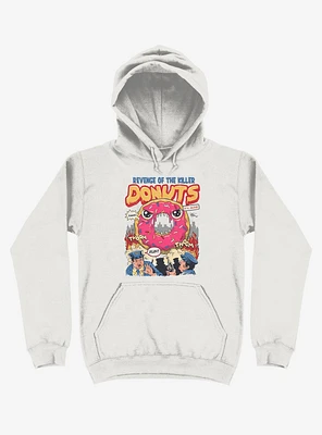 Revenge Of The Killer Donuts White Hoodie