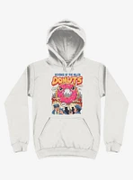 Revenge Of The Killer Donuts White Hoodie