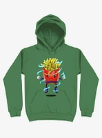 Saiyan Fries Kelly Green Hoodie