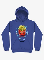 Saiyan Fries Royal Blue Hoodie