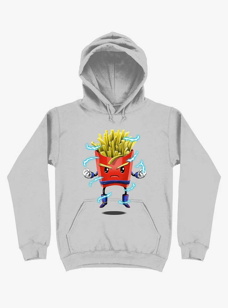 Saiyan Fries Silver Hoodie