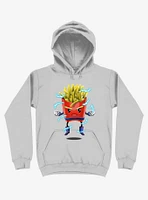 Saiyan Fries Silver Hoodie