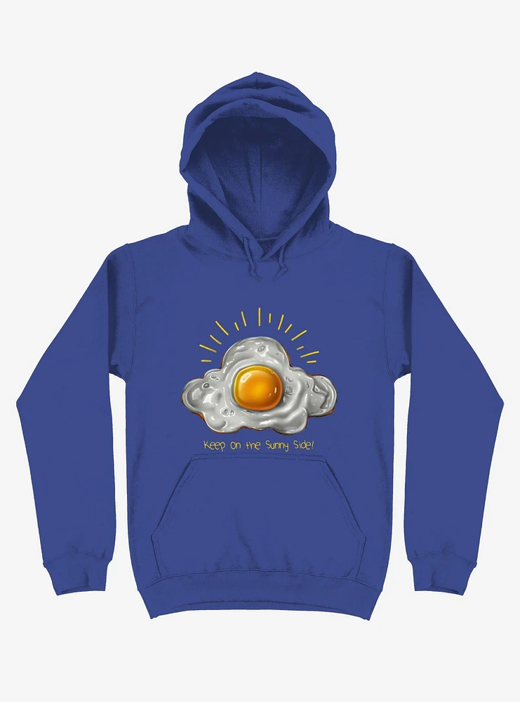 Sunny Side Royal Blue Hoodie