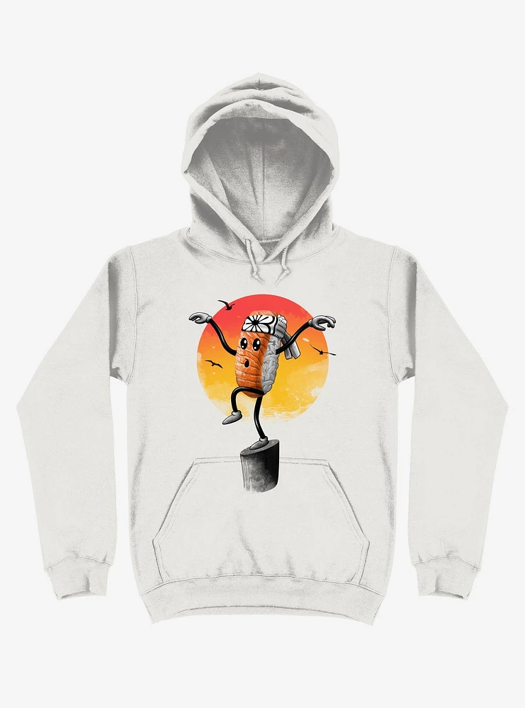 Sushi Style White Hoodie