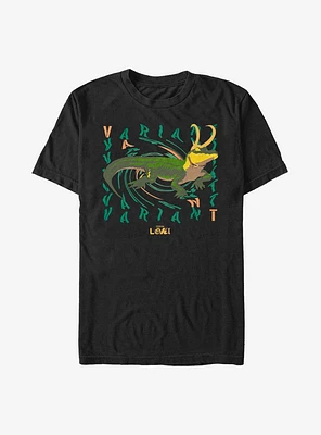 Marvel Loki Alligator Deviance T-Shirt