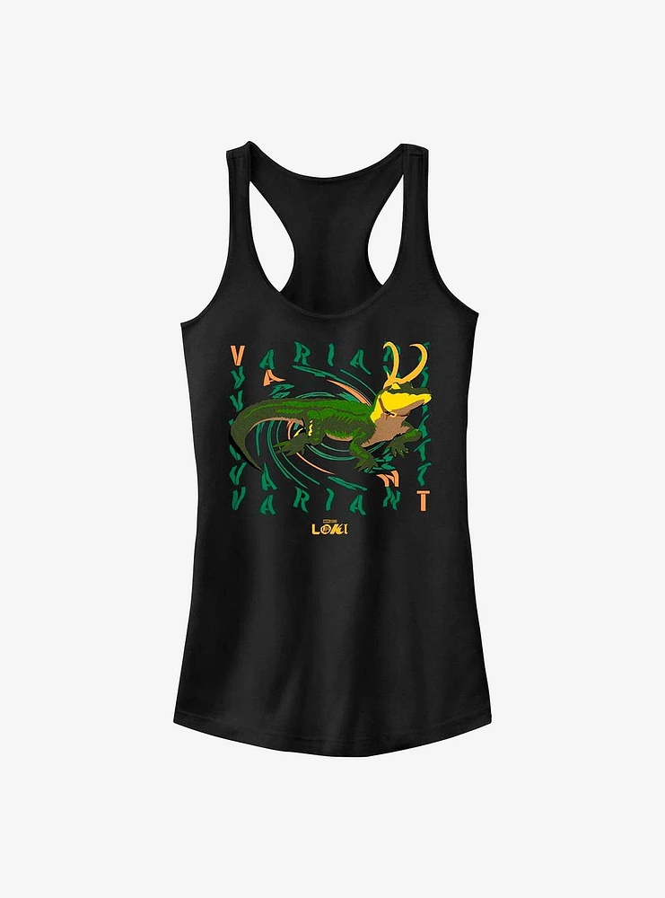 Marvel Loki Alligator Deviance Girls Tank