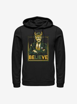 Marvel Loki Believe Political Motive Hoodie