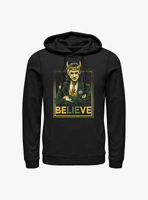 Marvel Loki Believe Political Motive Hoodie