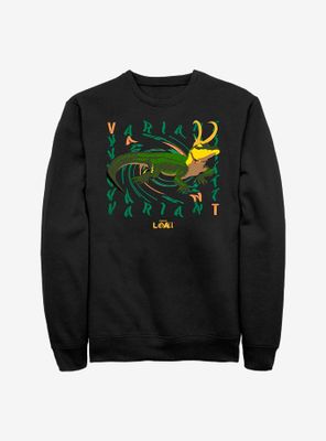 Marvel Loki Alligator Deviance Sweatshirt