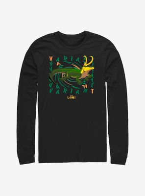 Marvel Loki Alligator Deviance Long-Sleeve T-Shirt