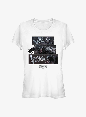 Marvel Venom Comic Panels Girls T-Shirt