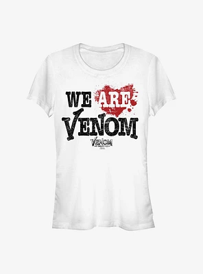 Marvel Venom Splattered We Are Girls T-Shirt