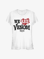 Marvel Venom Splattered We Are Girls T-Shirt