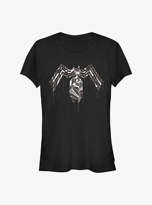Marvel Venom Dripping Logo Girls T-Shirt