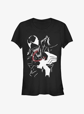 Marvel Venom Paint Girls T-Shirt