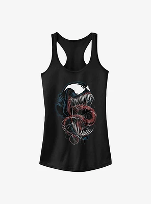 Marvel Venom Tongue Girls Tank