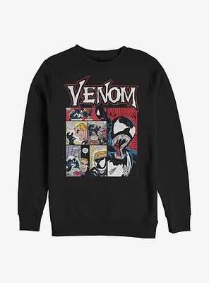 Marvel Venom Comic Crew Sweatshirt