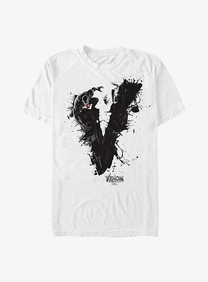 Marvel Venom Paint Splatter T-Shirt
