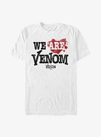 Marvel Venom Splattered We Are T-Shirt