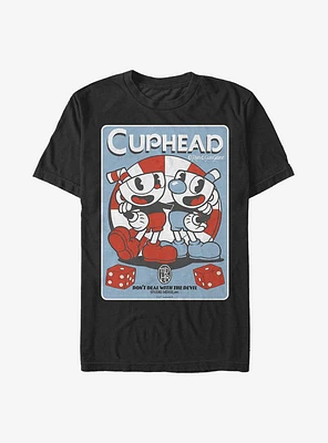 Cuphead Castle Cards T-Shirt