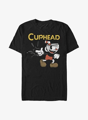 Cuphead Gotcha Logo T-Shirt