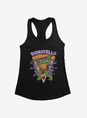Teenage Mutant Ninja Turtles Donatello Pizza Slice Womens Tank Top