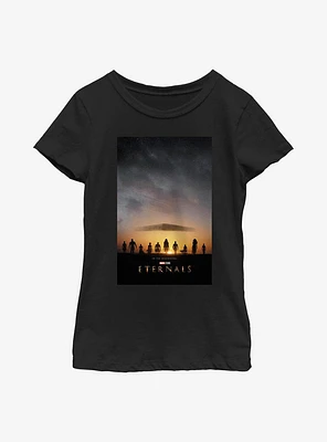 Marvel Eternals Poster Youth Girls T-Shirt