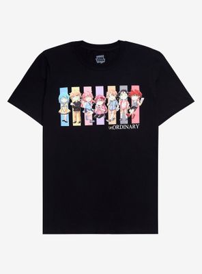 unOrdinary Characters Portraits Panel T-Shirt - BoxLunch Exclusive