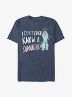 Disney Frozen 2 I Don't Know Samantha T-Shirt