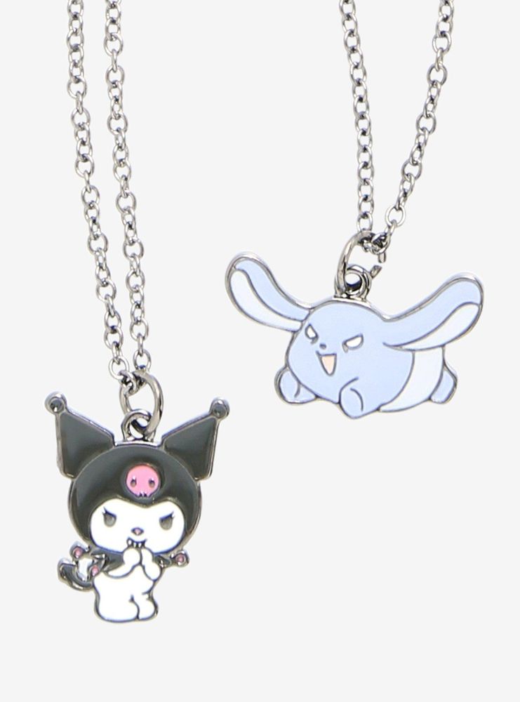 Bioworld My Melody & Kuromi 2-Pack Besties Necklace Set