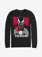 Marvel Venom: Let There Be Carnage Venom Tri-Color Long-Sleeve T-Shirt