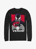 Marvel Venom: Let There Be Carnage Venom Tri-Color Long-Sleeve T-Shirt