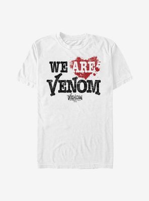 Marvel Venom: Let There Be Carnage Splattered Heart T-Shirt