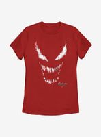 Marvel Venom: Let There Be Carnage Big Face Womens T-Shirt