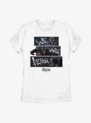 Marvel Venom: Let There Be Carnage Comic Panels Womens T-Shirt