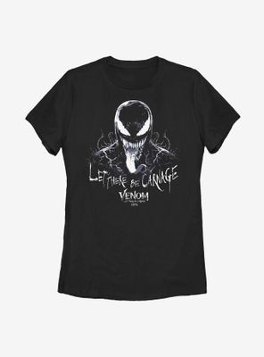 Marvel Venom: Let There Be Carnage Venom Lines Womens T-Shirt