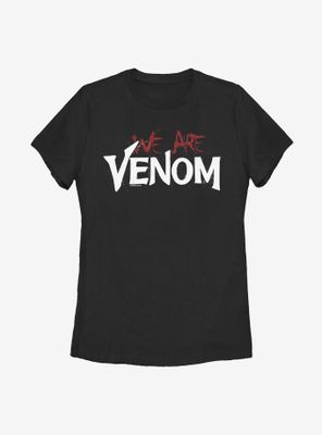Marvel Venom: Let There Be Carnage We Are Venom Drip Womens T-Shirt