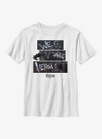 Marvel Venom: Let There Be Carnage Comic Panels Youth T-Shirt