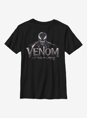 Marvel Venom: Let There Be Carnage Logo Grin Youth T-Shirt