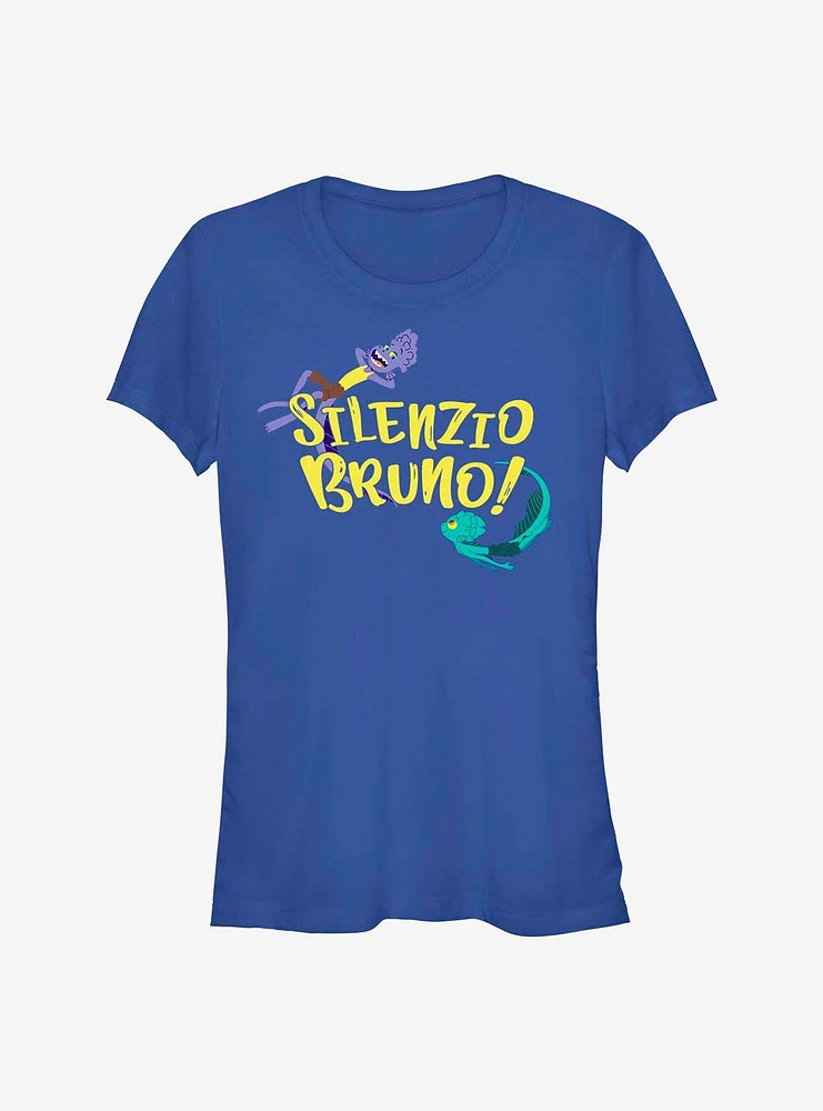 Disney Pixar Luca Silenzio Bruno Characters Girls T-Shirt