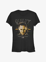 Marvel Loki Charged Guilty Girls T-Shirt