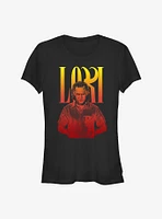 Marvel Loki Fierce Pose Girls T-Shirt